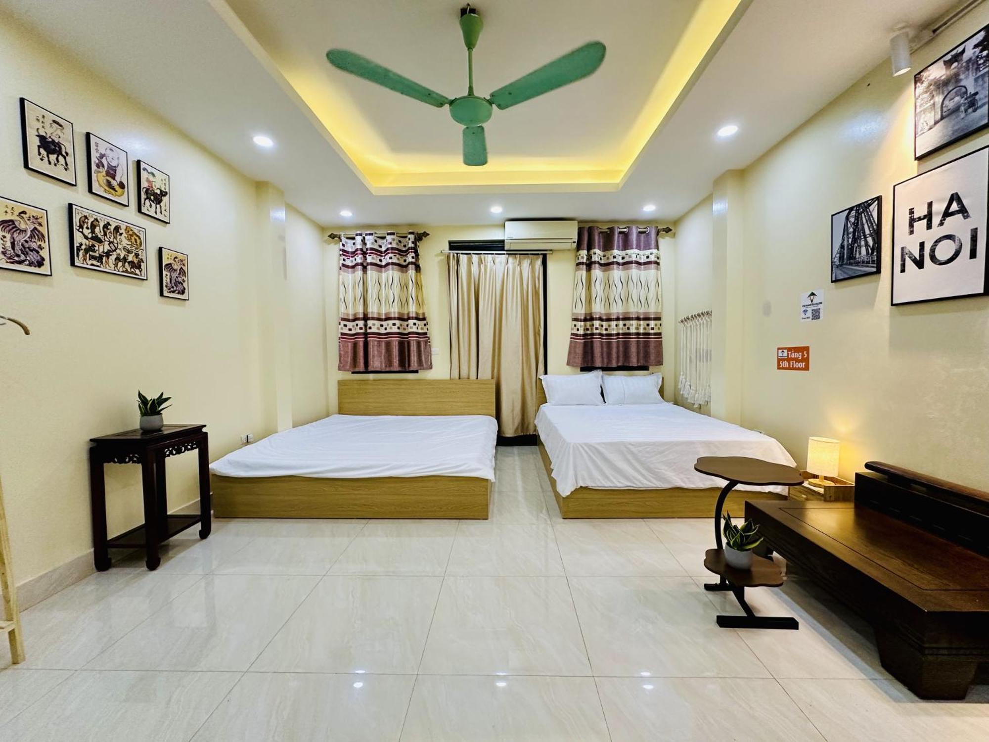 Vietnam Travelers 1 With Private Balcony Homestay Hanoi